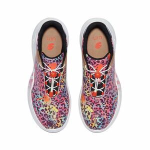 UIN Women's Chunky Fashion Sneakers Walking Casual Shoes (PURPLE LEOPARD Palma)